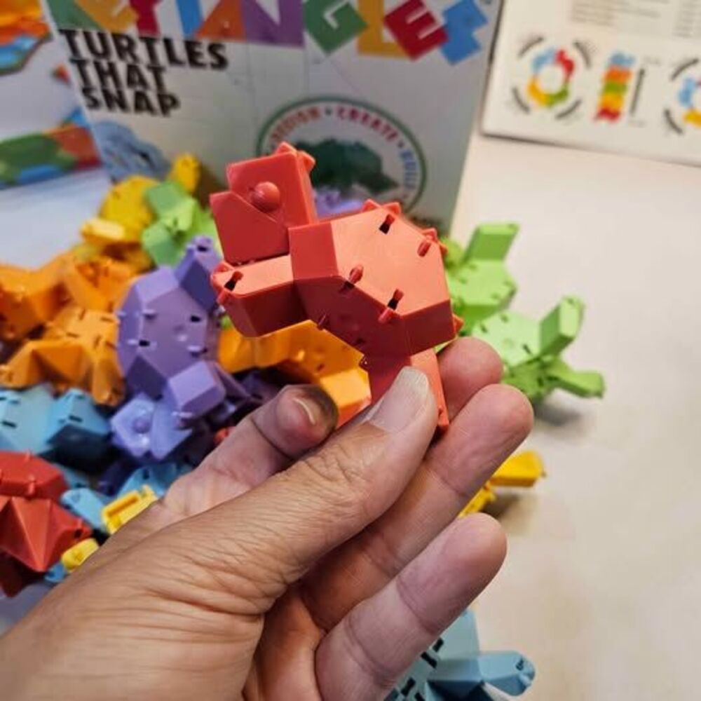 Reptangles Turtles That Snap Building Toy Set - Picture 6 of 10